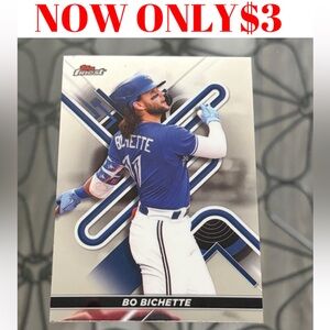 Bo Bichette 2022 Topps FinestToronto Blue Jays Baseball Card